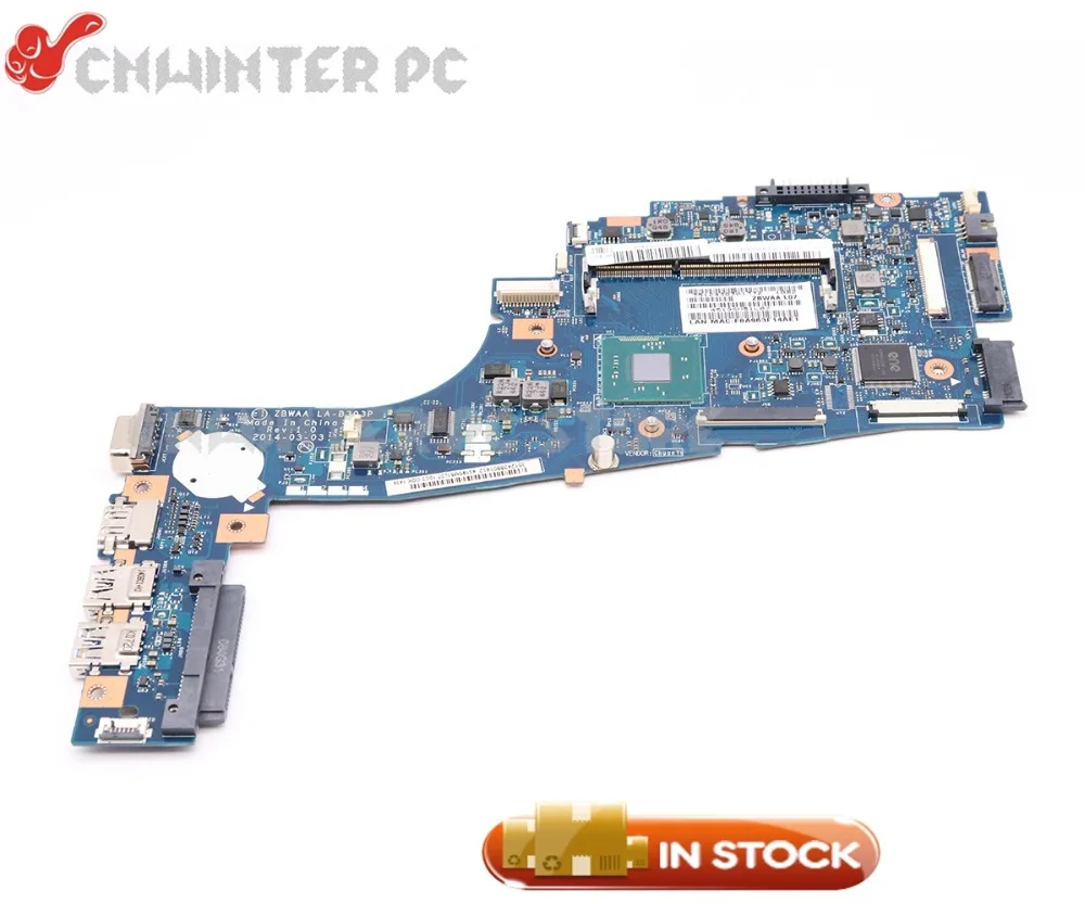Материнская плата NOKOTION K000891450 для ноутбука Toshiba Satellite C50 C55 LA-B303P C50-B DDR3 с процессором
