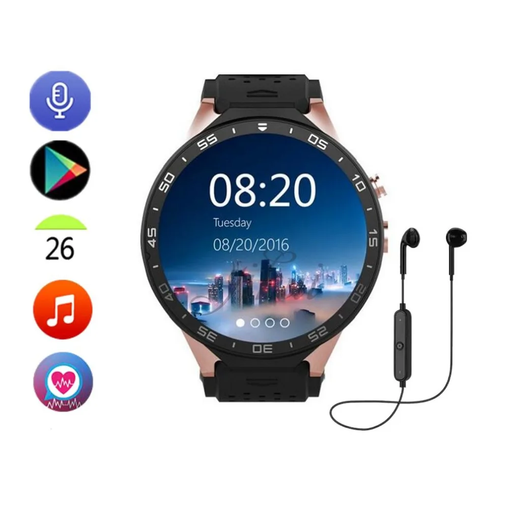 kw 9x android 5.1 bluetooth smartwatch