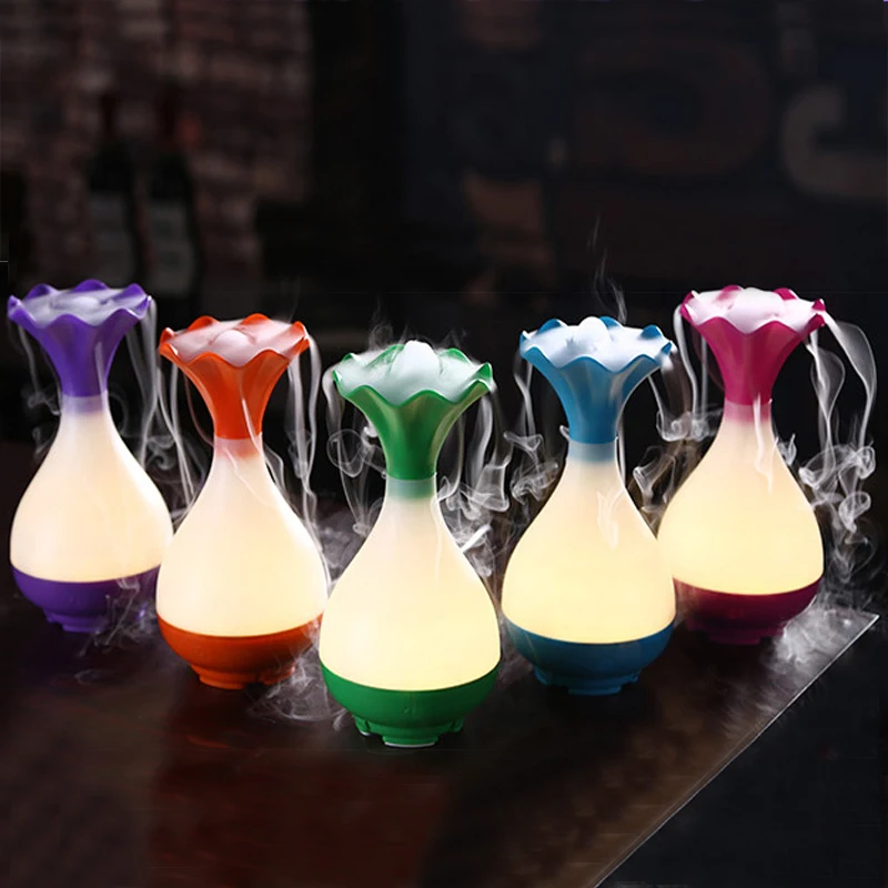 

Ultrasonic Essential Oil Diffuser USB Aroma Air Humidifier Home Office Water Mist Maker Electric Aroma Diffuser Led Night Lamp