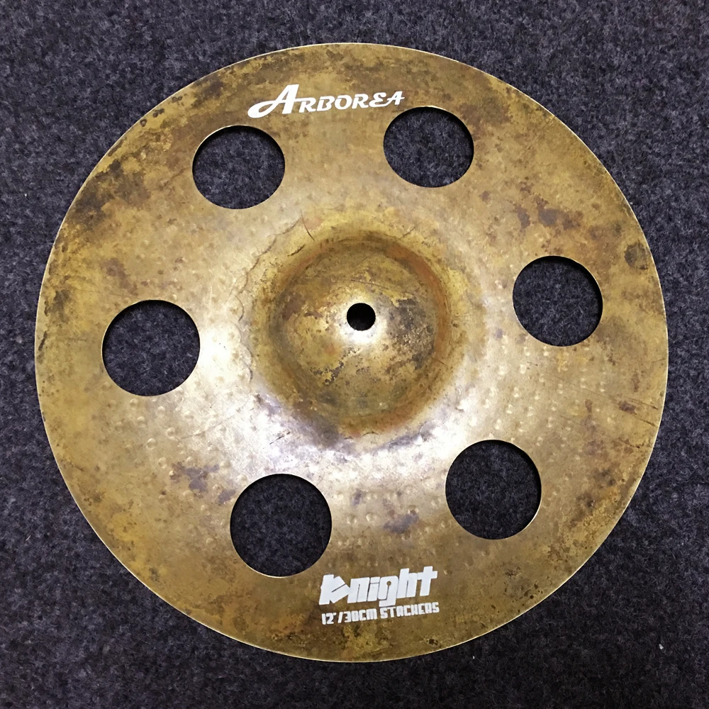 Arborea B20 Cymbals Knight Series 12''stacker cymbal with 6 holesin