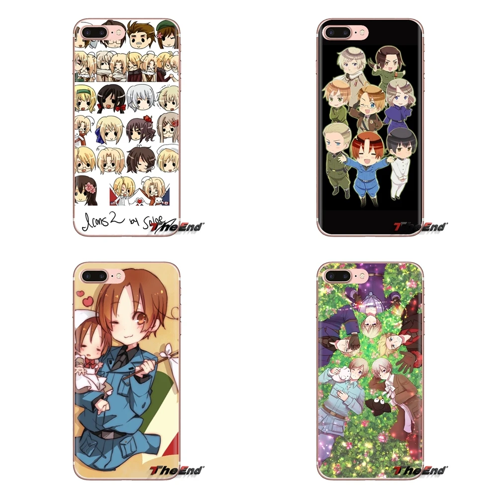Hetalia аниме Япония для Samsung Galaxy J1 J2 J3 J4 J5 J6 J7 J8 Plus 2018 Prime 2015 2016 2017 мягкие прозрачные