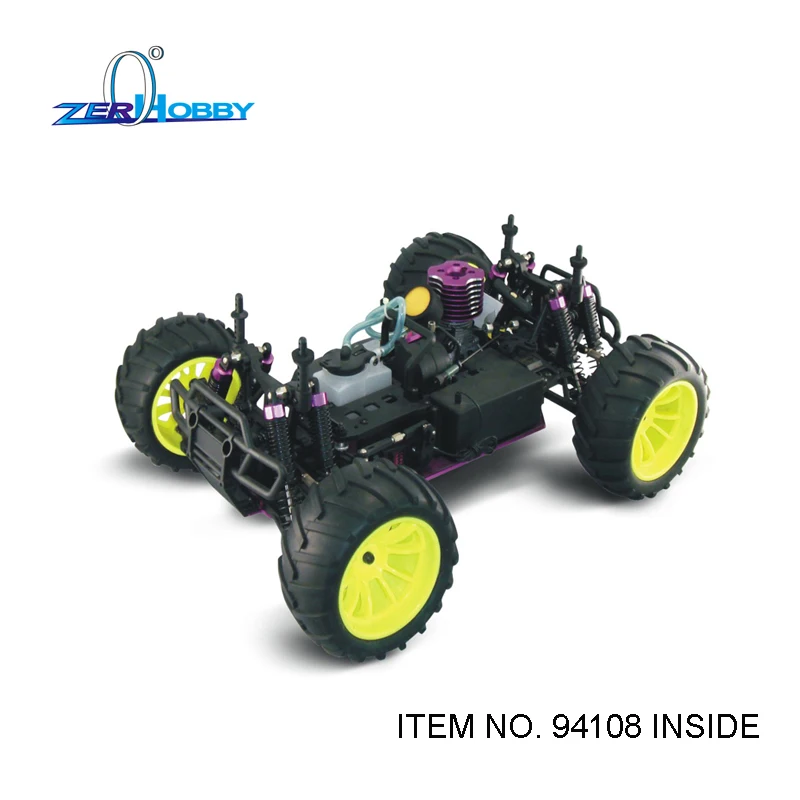 RC автомобиль 1/10 HSP с нитро питания 4WD внедорожный монстр грузовик 18CXP двигатель