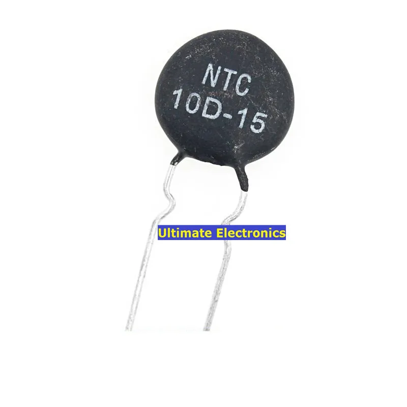 50 шт. термистор NTC10D-15 10D-15 10D15 15 мм Диаметр отрицательный Температура коэффициент |