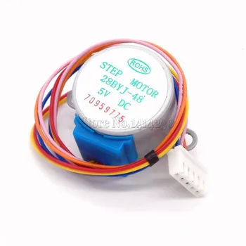 

28BYJ-48 Stepper Motor DC 5V PIC MCU 4 Phase Valve Reduction Gear Ratio Step motor 28BYJ-48-5V