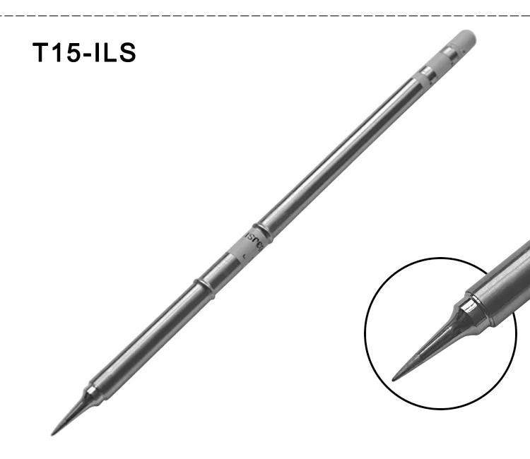 Gudhep T15-ILS IL I сварочные наконечники T15 Repalcement железные наконечники для паяльной станции Hakko FM203