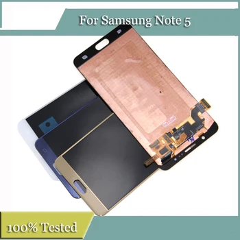 

Super AMOLED LCD for SAMSUNG Galaxy Note 5 LCD Display Note5 N920A N9200 SM-N920 N920C Touch Screen Digitizer Blue Gold White