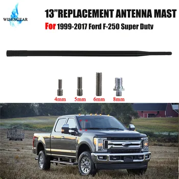 

WISENGEAR 13" AM FM Antenna Radio Antena Auto Signal Amplifier For Ford F-250 F250 Super Duty 1999 - 2017 Car Roof Aerial Mast /