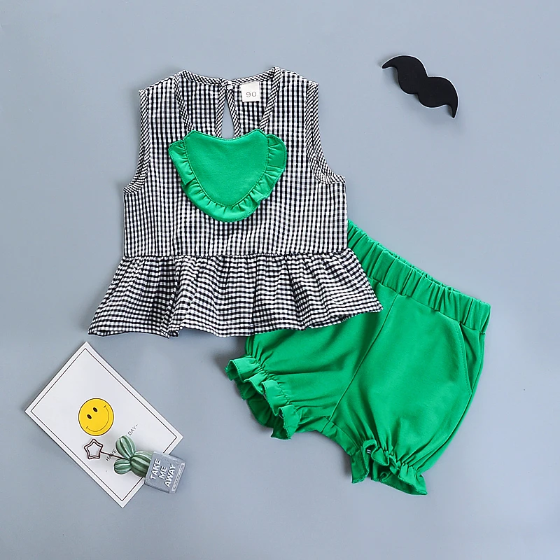 

BibiCola girls sommer clothing sets 2019 kids cotton fashion t-shirt+short pants 2pcs tracksuits for girls children clothes