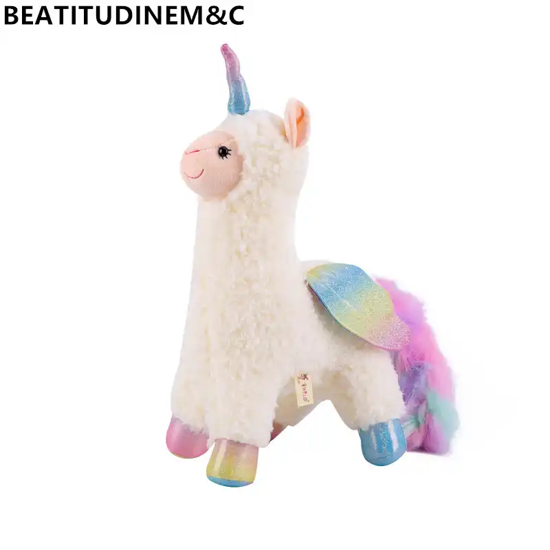 llama unicorn plush