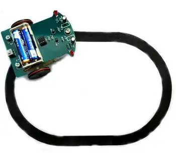 

technology DIY Intelligent tracking car kit D2-1 line patrol car parts production of Electronic Science