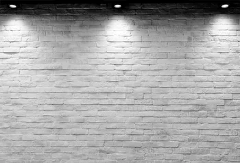 

Laeacco Gray Brick Wall Spotlight Party Stage Child Baby Portrait Photography Backdrop Photo Backgrounds Photocall Photo Studio