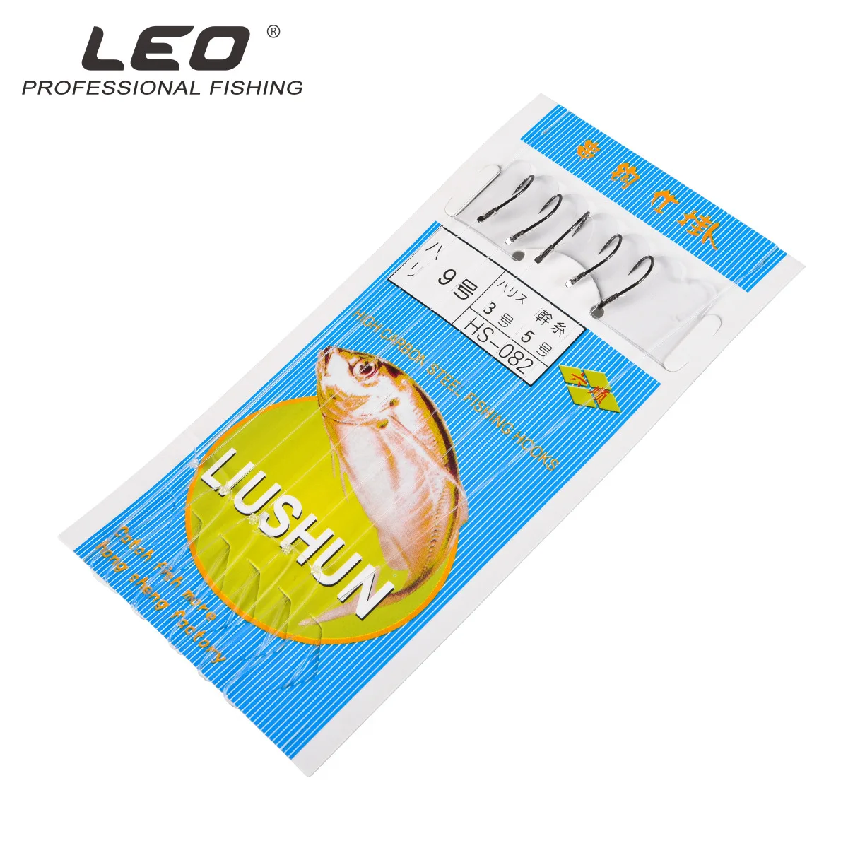 50 упаковок/партия Leo рыболовные крючки 25607 Wanshi рыболовный крючок 5#-10# Высокоуглеродистая сталь нейлон острые рыболовные аксессуары Мягкая приманка