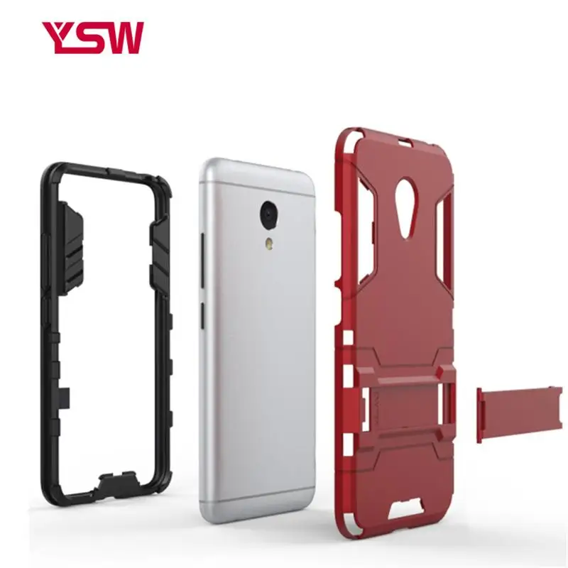 

For Meizu U10/U20/M2 Note/M3 Note/M5 Note/MX5/MX6/Pro 5/Pro 6/Pro 6 P Luxury 2 in 1 Armor Shockproof TPU+PC Hard Back Case Cover