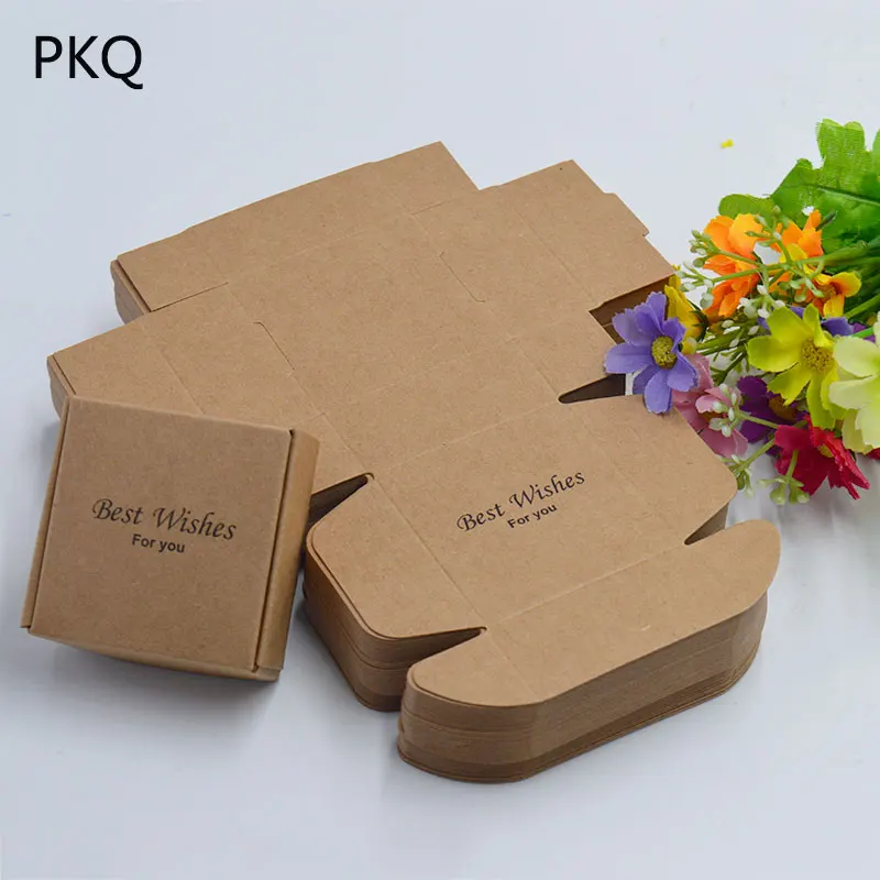 kraft box wholesale jewelry display box, Recycled paper handmade soap