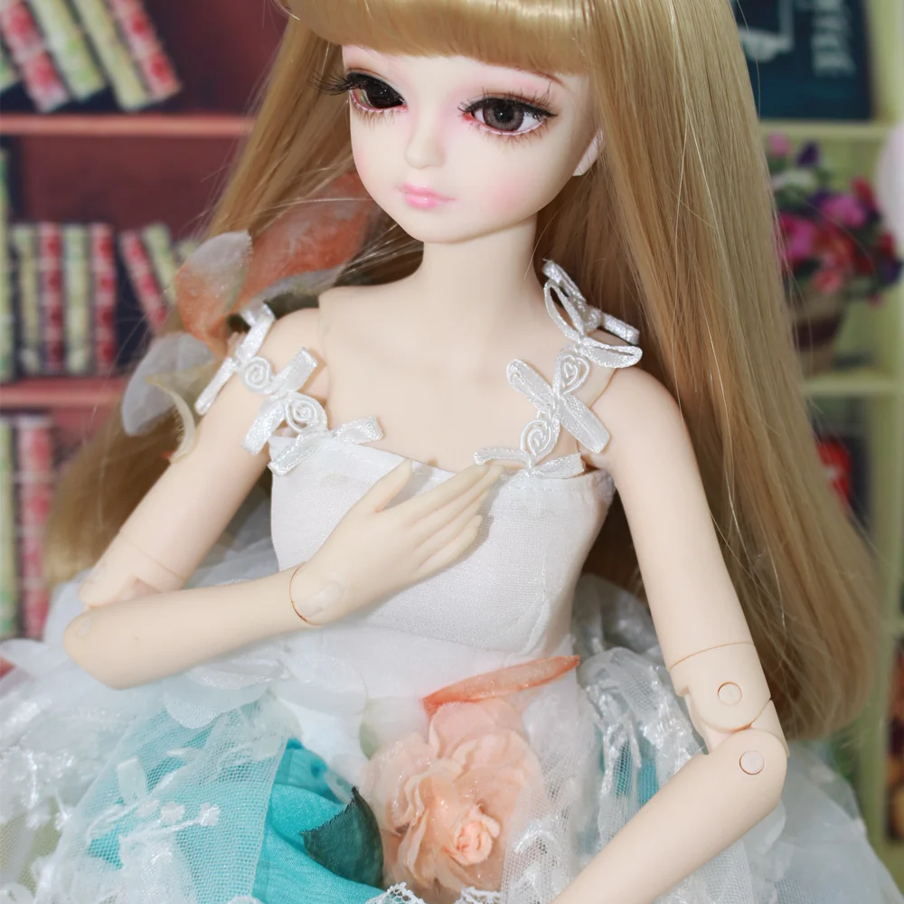 Fortune Days 1/4 BJD 45 см высокобелое трехмерное платье с цветочным рисунком комплект