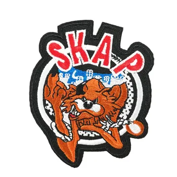 

Ska-P SKAP Music Band Iron On/Sew On Patch Tshirt TRANSFER MOTIF APPLIQUE Rock Punk Badge ska punk band