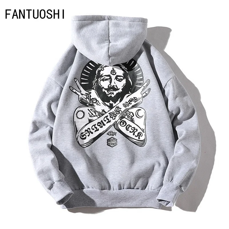 

mens hoodies 2019 New Long sleeve Pullover Slim Men Women Fashion Hip Hop streetwear Pullover printing Male Coat Plus size 4XL