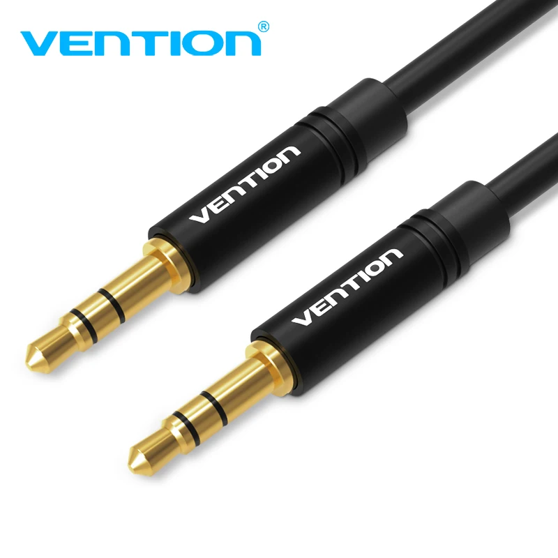 

Vention Aux Cable 3.5mm Jack Audio 3.5mm Speaker Cable for Samsung Galaxy S8 Xiaomi Redmi Oneplus Car Stereo Male to Male Aux
