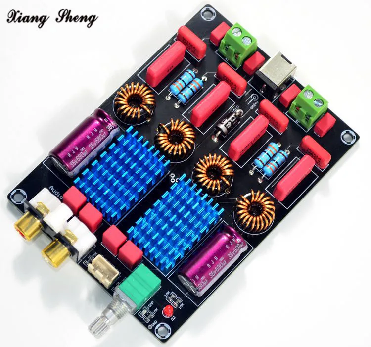 TPA3116 digital power amplifier board dual chip dual channel 100W+100W TPA3116 power amplifier board