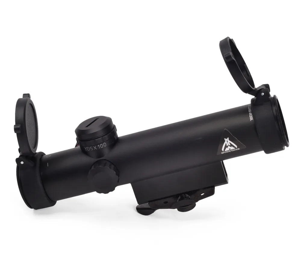 

New Arrival And Hot Sale Tactical 4x22E Rifle Scope With Red And Green Illumination For Hunting BWR-004