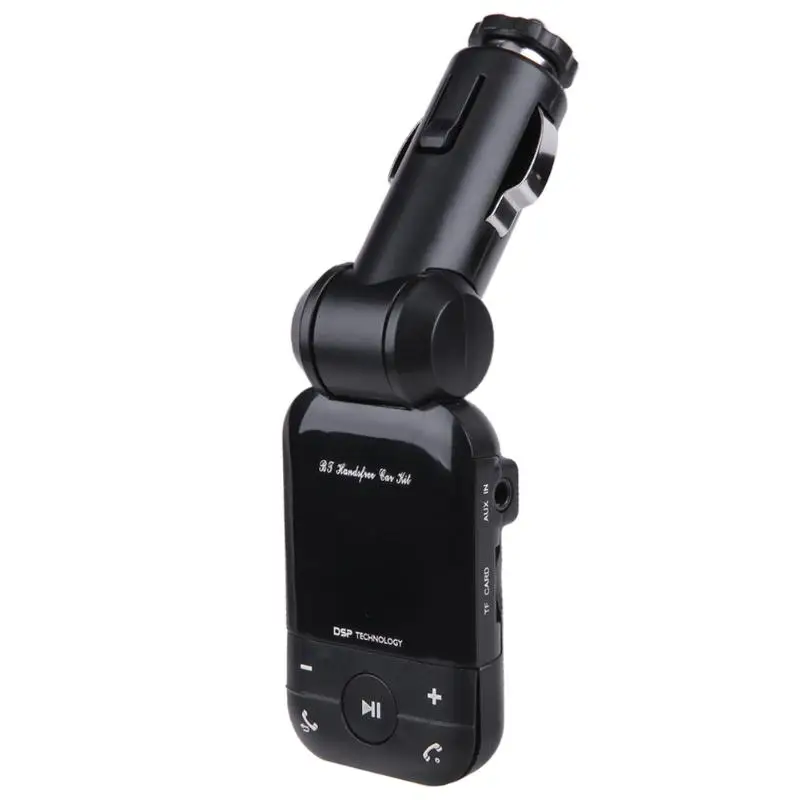 Мини Автомобильный Внутренний двойной USB зарядное устройство Bluetooth Handsfree fm-передатчик модулятор аудио mp3-плеер Авто индикатор напряжения батареи
