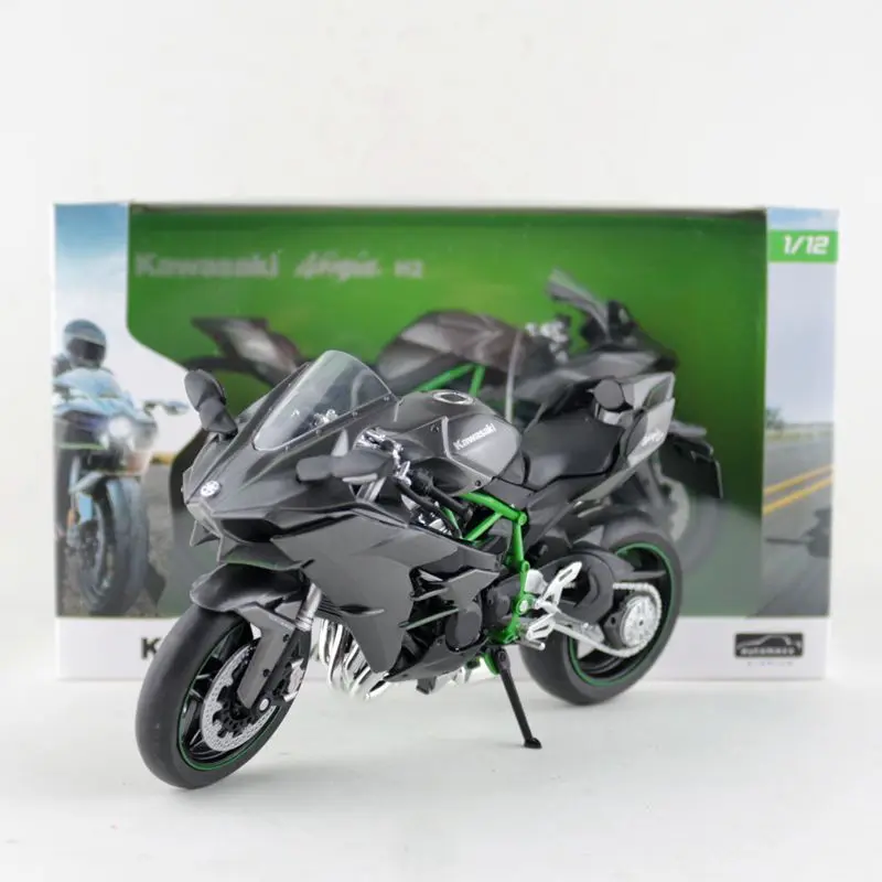 Automaxx/масштаб 1:12/пластиковая Игрушечная модель мотоцикла/Kawasaki Ninja H2