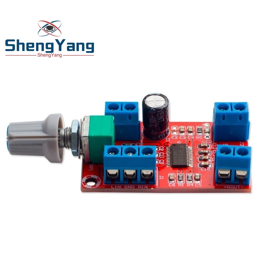 

SFT-D302 digital power amplifierS board wide voltage 12V power amplifier module 30Wx2 small size high-power finished board
