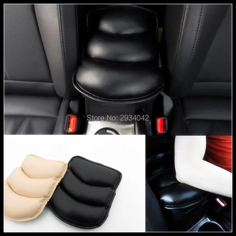 

car-styling The car armrest pad PU leather protective range of accessories for Land Rover discovery 2 3 freelander 1 2 defender