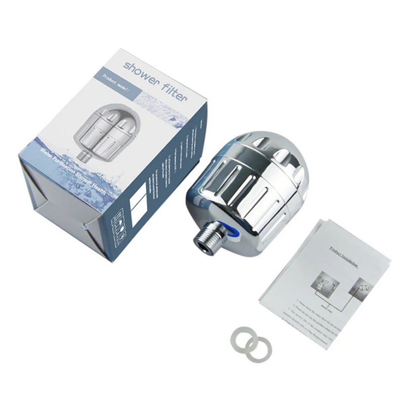 10 Stages Shower water filter with activated carbon vitamin C mineral ball filter for bathroom SPA for household water purifier (8)