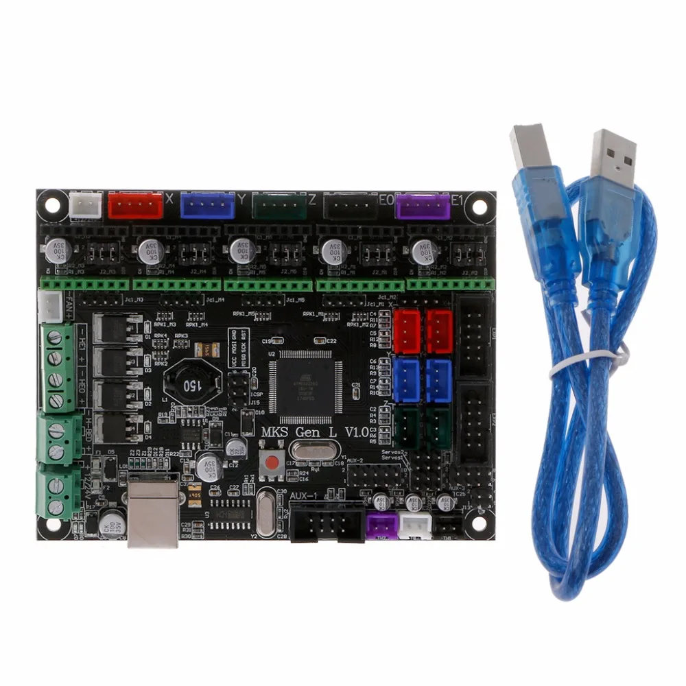 

MKS GEN L V1.0 3D Printer Shield Control Panel Mainboard Diy Starter Kit