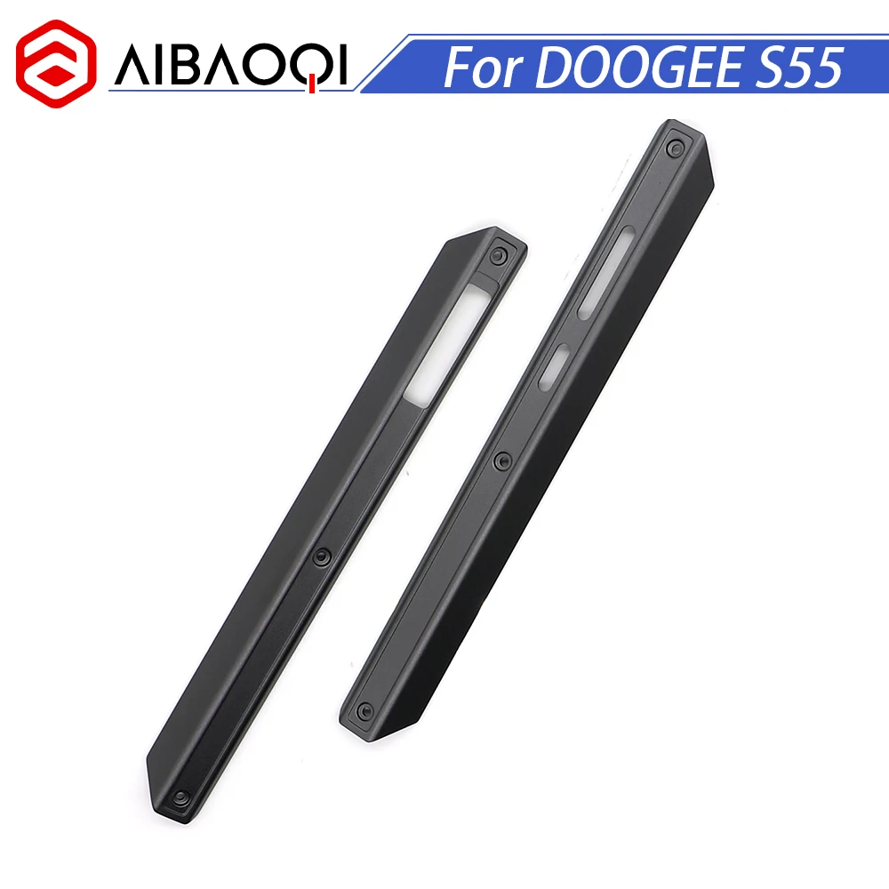 AiBaoQi, новинка,, средняя сторона, металлическая рамка, корпус, крышка, средняя, ремонт, аксессуары, части, бампер для телефона Doogee S55/S55 Lite