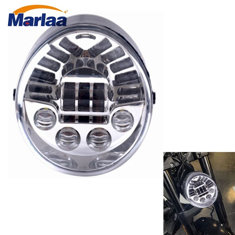 

MarlaaLED Headlight Headlamp For Harley Davidson VRSCA V-Rod VRod 02-16