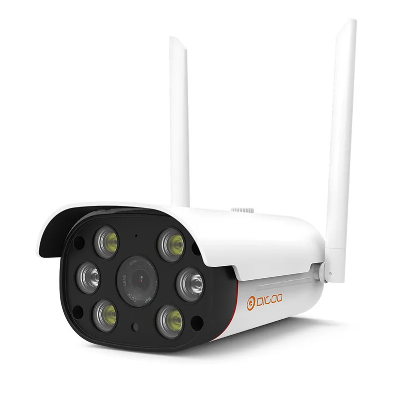 DIGOO DG-W30 IP камера, двойной светильник, пуля, ночное видение, Домашняя безопасность, 1080 P, FHD, Wi-Fi, умный детектор движения, CCTV, наблюдение