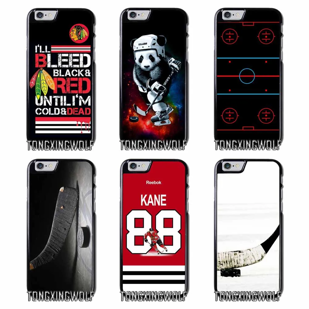 play ice hockey Cover Case For Iphone 4 4s 5 5c 5s se 6 6s 7 8 plus x