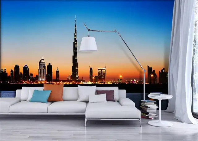3d room wallpaper custom photo mural non woven wall sticker hd dubai