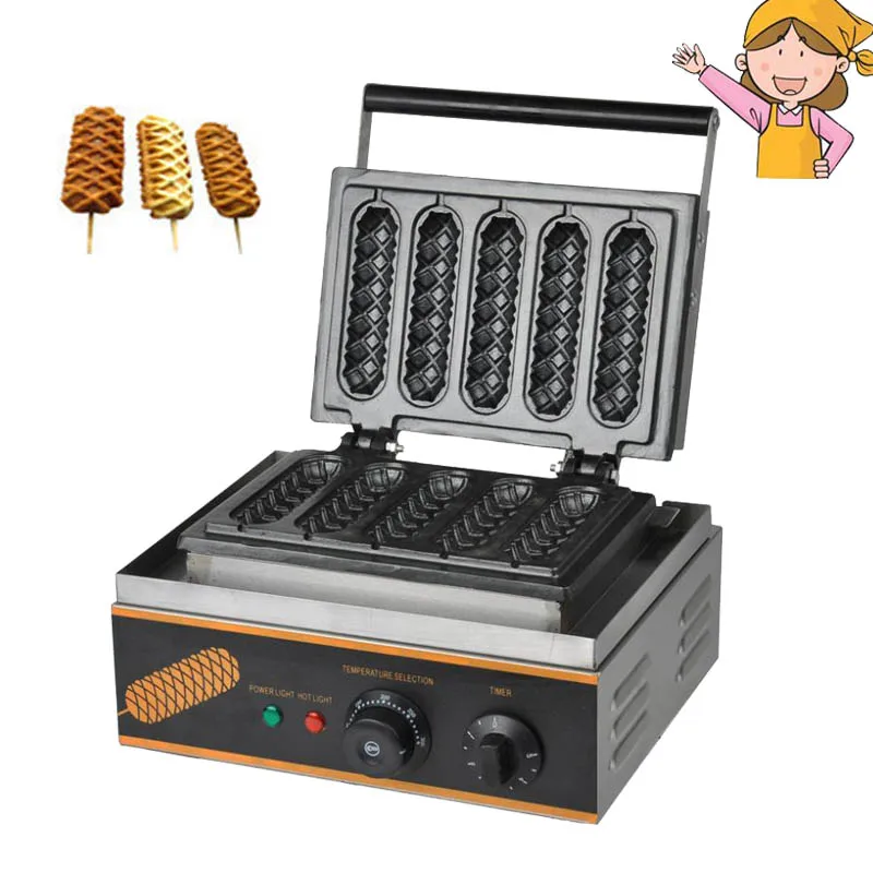 Electric French Hot Dog Waffle Maker Baker Machine 110V 220V Commercial Use Electric Lolly Waffle Makers Machine FY-117 Electric French Hot Dog Waffle Maker Baker Machine 110V 220V Commercial Use Electric Lolly Waffle Makers Machine FY-117