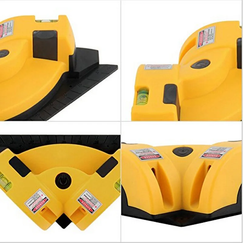 LED Angle 90 Degree Lase rLevel Square 2 beam Level High Quality Level Anti-dust Anti-water Laser Measurement Laser Tool