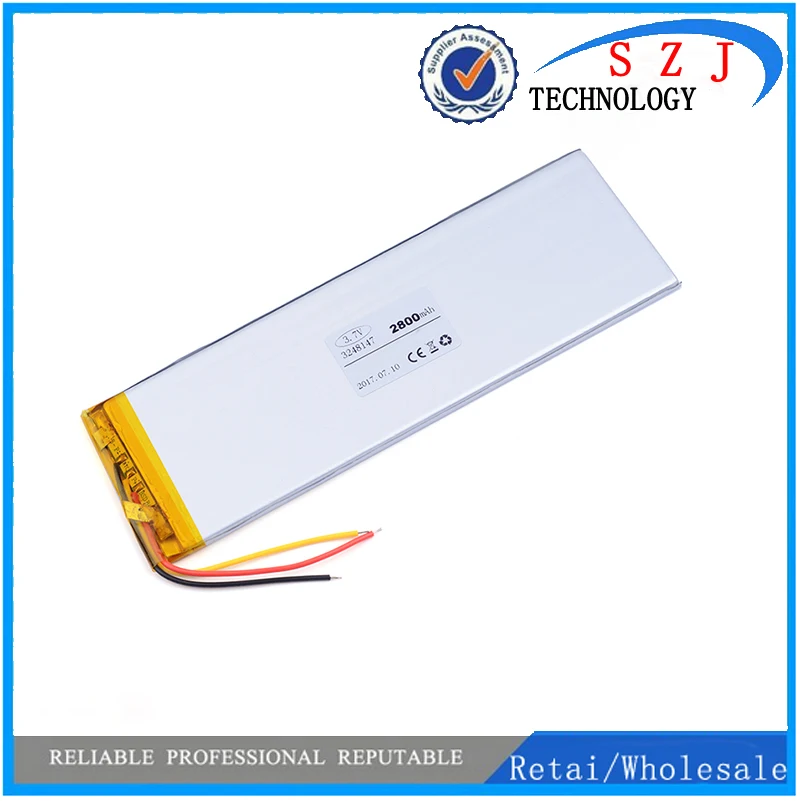 

Inner Exchange Battery 2800mA for 7" Digma optima 7.5 3g TT7025MG TABLET Batteries Cell Replacement Free Shipping