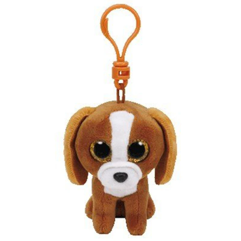 

Ty Beanie Boos Big Eyes Plush Tala the Dog Keychain Toy Doll