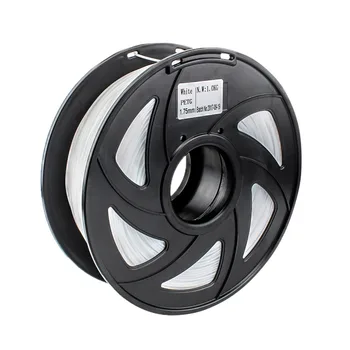 

CREOZONE Premium PETG Filament 1.75mm 1kg Spool Great Transparency and Clarity 3D Printer Filament White Color