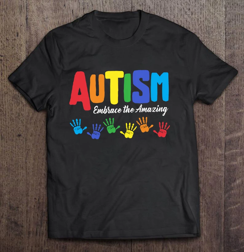 

Embrace The Amazing Autism Shirt shirt Autism Awareness Puzzle Summer Short