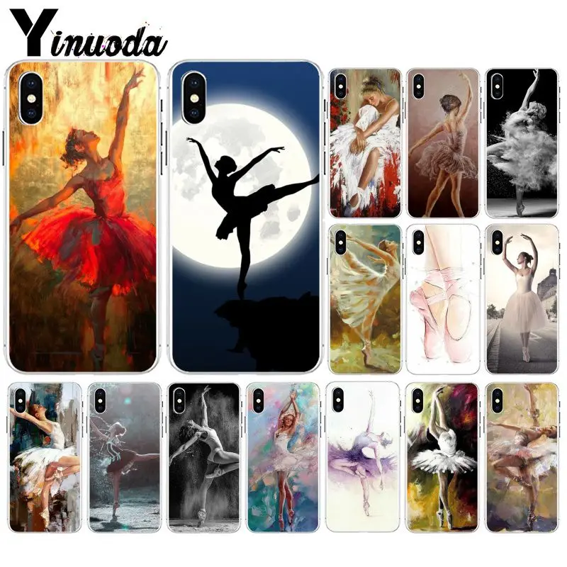 11pro MAX Ballerina girl dancing Новое поступление прозрачный чехол для мобильного телефона Apple