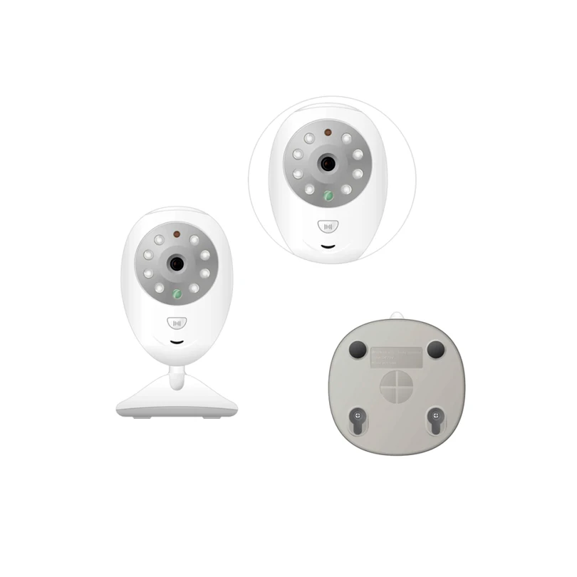 2017 лучший цветной ЖК монитор видео беспроводной радионяня камера безопасности 2