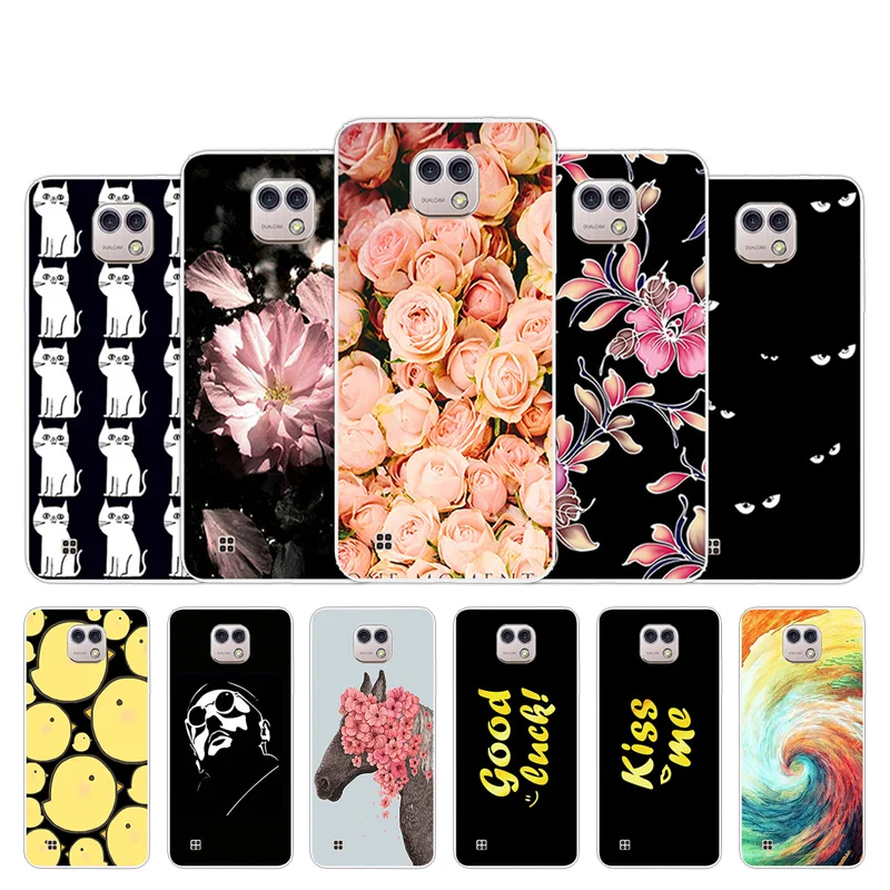 

Fundas For LG X Cam K580 Silicone Case Soft Rubber TPU Letter Design Clear Coque For LG X Cam K580 K580DS Back Phone Cover