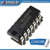 10 pièces CD4020BE CD4023BE CD4011BE CD4013BE CD4015BE CD4017BE CD4021BE CD4024BE CD4026BE CD4027BE DIP ► Photo 2/6