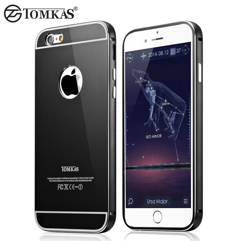 

Aluminum Case For iPhone 6 6s Full Cover Luxury Metal Capinha Coque for iPhone 6 Back Cover Phone Case For iPhone 6 S Tomkas