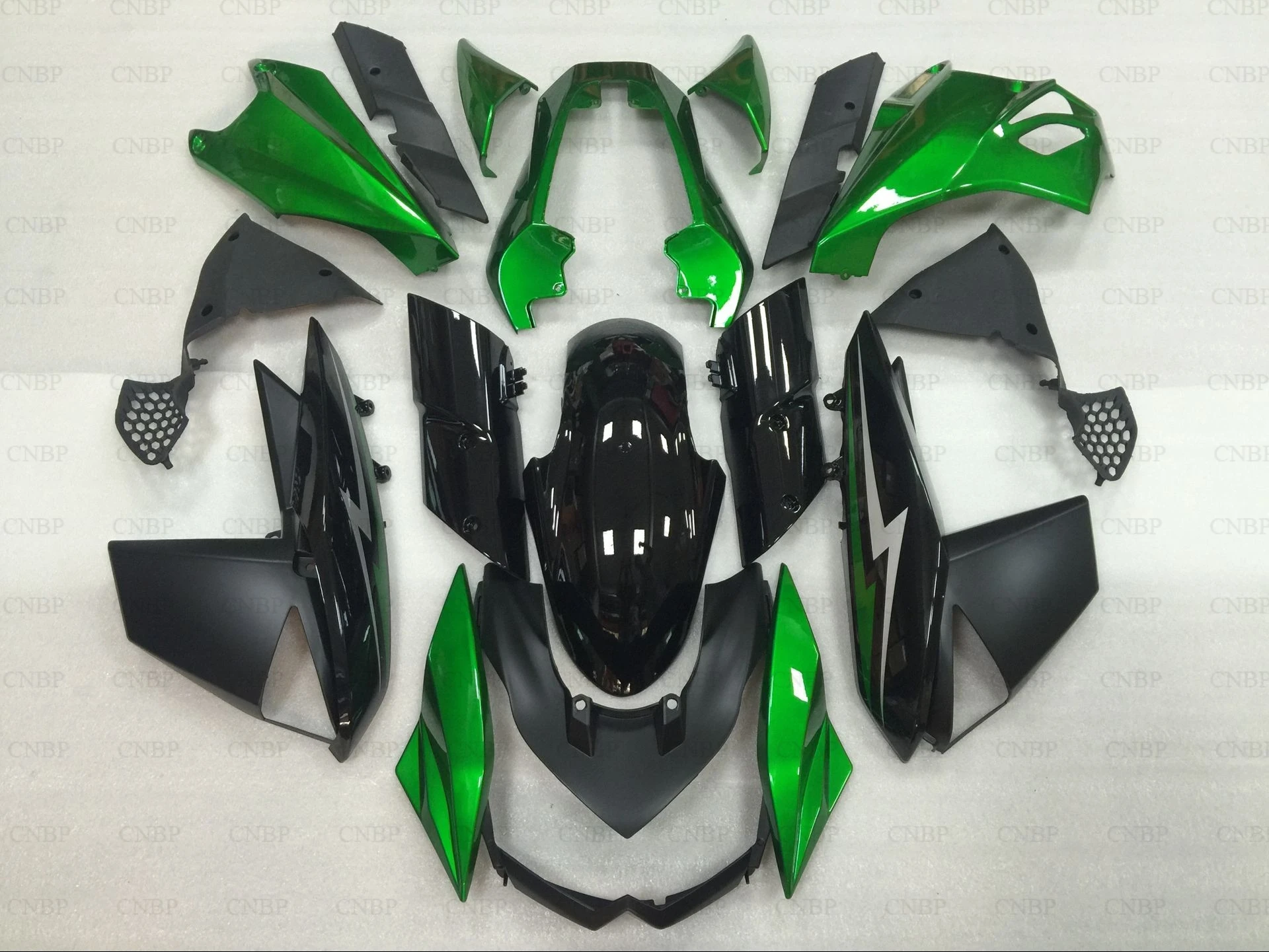 Кузов для Kawasaki Z1000 2011 Abs обтекатель Z 1000 2012 2010 2013 STREET EDITION зеленый черный 12 13 fairings