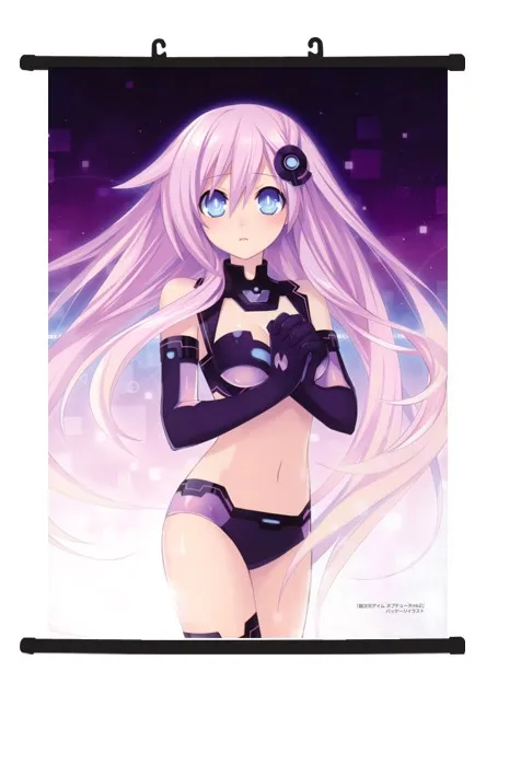 Hyperdimension Neptunia Neptune Noire Home Decor Anime Poster Wall Scroll 40x60cm