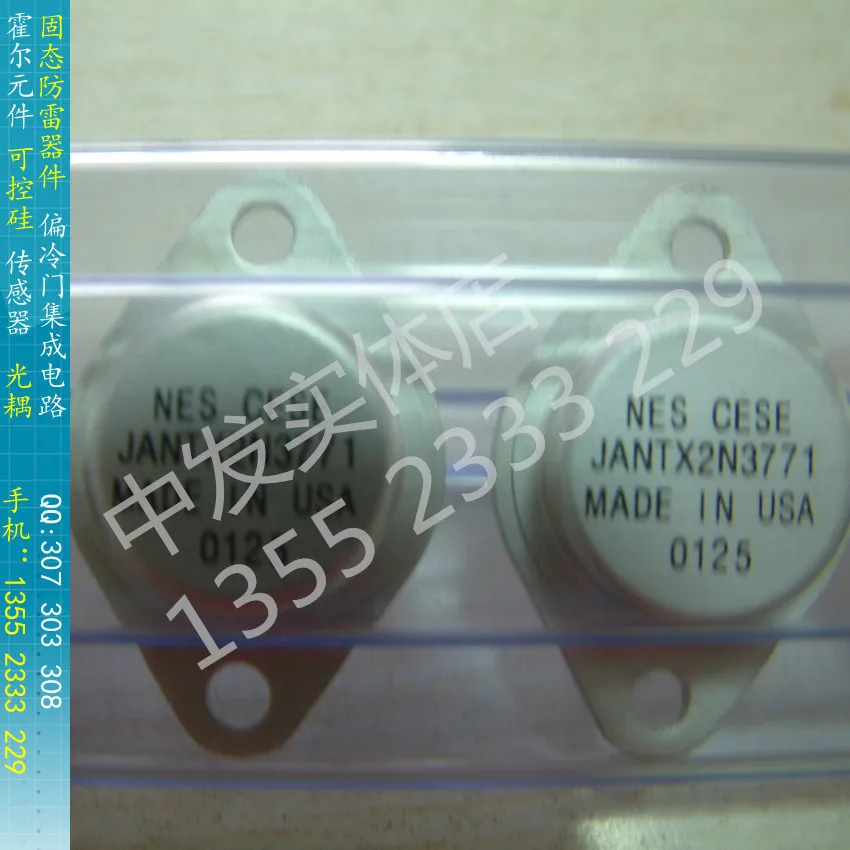 

[BELLA]JAN2N3771 diode TO-3 NPN -type metal cap 40V 30A MSC import spot--5pcs/lot