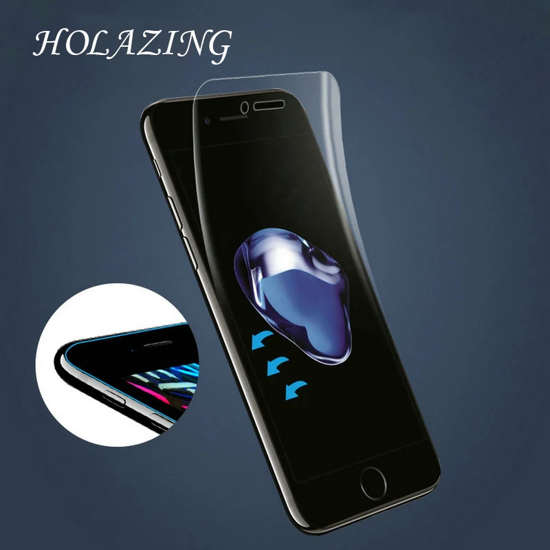 HOLAZING New Soft Clear Transparent Silicone TPU Screen